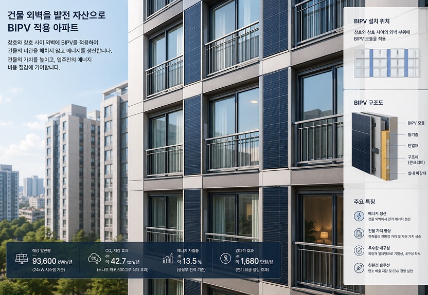 BIPV 적용 아파트