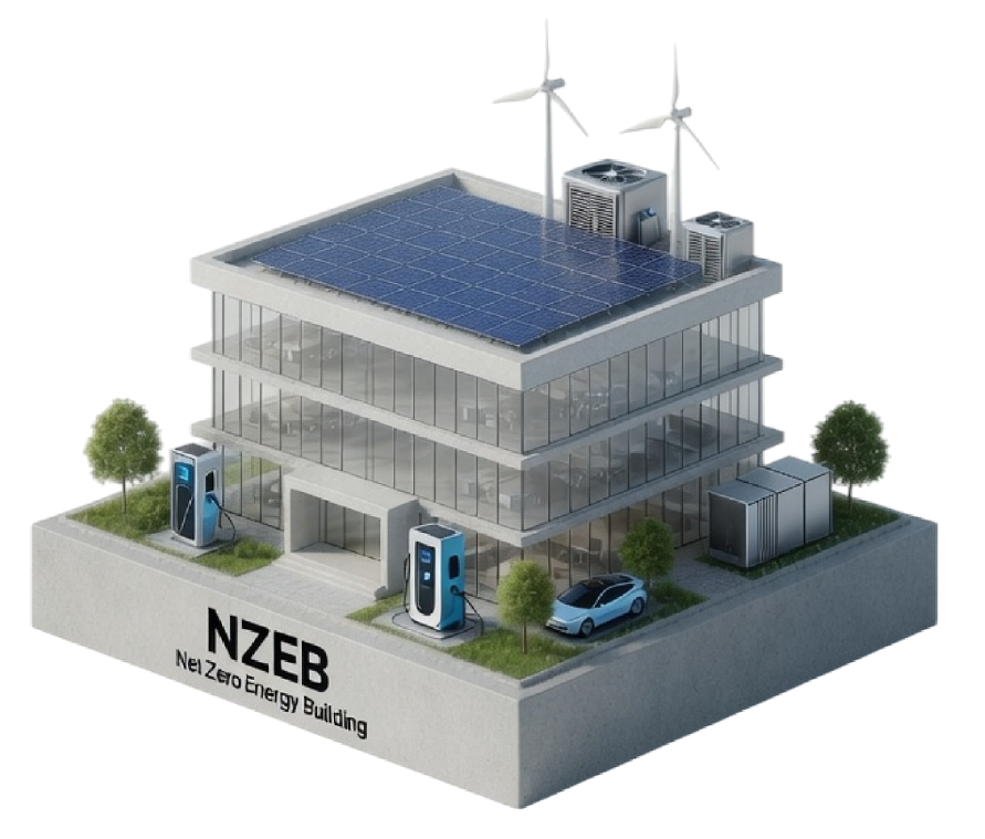 NZEB 넷제로에너지건물 이미지